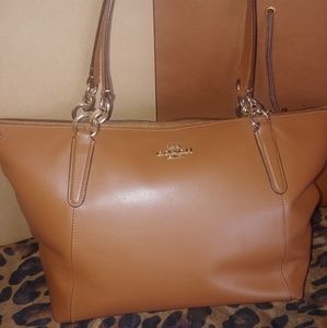 *COACH* Ava Smooth Leather Tote #F38483
